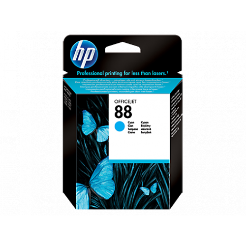 Blækpatron HP 88 Cyan (850 sider)