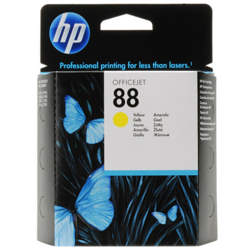 Blækpatron HP 88 Yellow (860 sider)