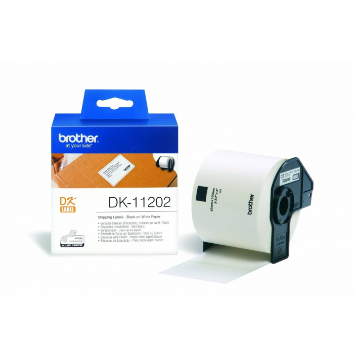 Brother shipping label 62x100 mm. DK-11202 - Image 1