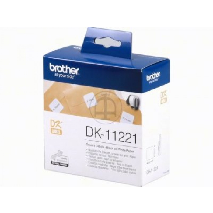 Brother Label 23x23 mm. DK11221 - Image 1