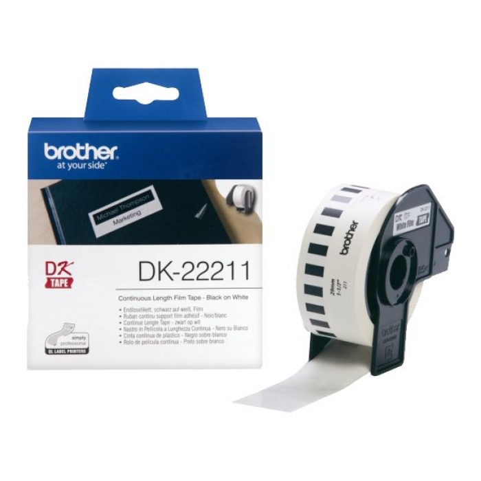 Brother Label 29 mm. x 15,24 mtr. DK22211 - Image 1