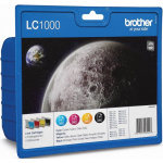 Blækpatroner Brother LC1000 Sampak