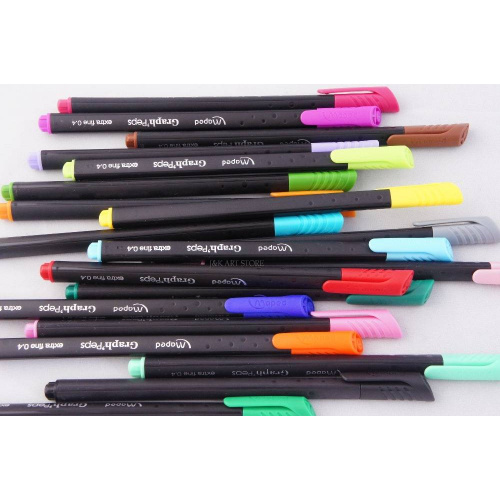 Fiberpen Maped Fineliner extra fine 0,4 mm. Lilla