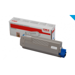 Lasertoner OKI C610 44315307 Cyan