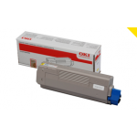 Lasertoner OKI C610 44315305 Yellow