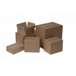Papkasse 260 x 200 x 70 cm. brun 261002