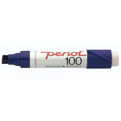 Penol 100 permanent marker blå 12805203