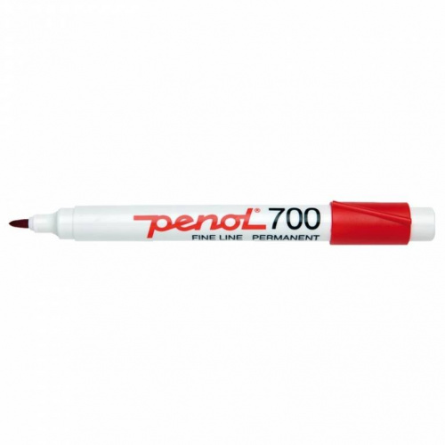 Penol 700 permanent marker rød 12811202