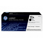 Lasertoner HP Q2612A Dual-pack (2 stk.)