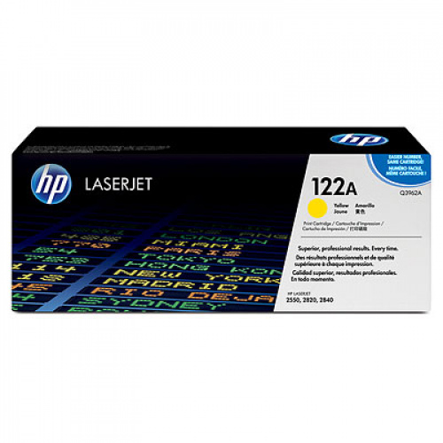 Lasertoner HP Q3962A 122A Yellow (4.000 sider)