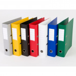 Brevordner A4 Qline Gul 50 mm. m/metalskinne - Image 2