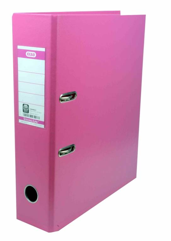 Brevordner ELBA Strong-line 80 mm. (Pink) Brevordner ELBA Strong-line 80 mm. (Pink) - Image 1