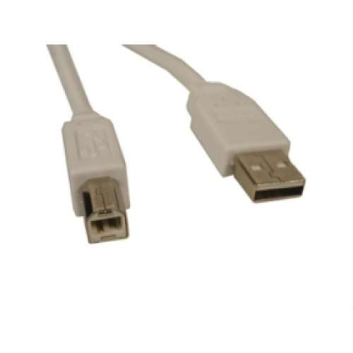 USB kabel A-B goobay printerkabel 3 mtr. grå 50832
