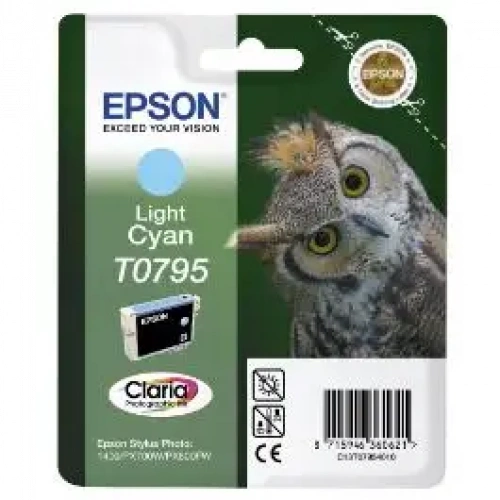 Blækpatron Epson cyan light C13T07954010