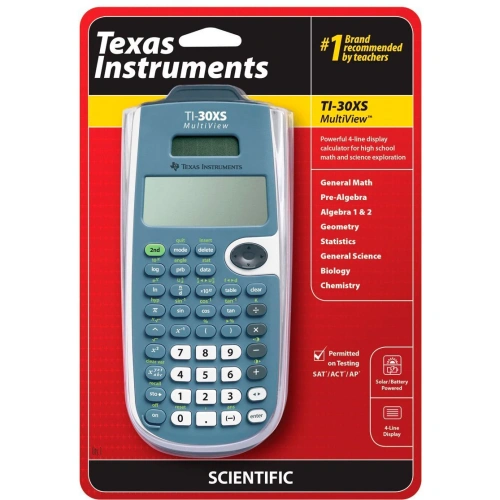 Matematikregner Texas TI-30 XS (Solceller)
