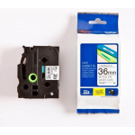 Brother tape Sort/Hvid 36 mm. TZe-261