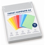 Kopipapir A4 80 gr. Lysgrå pk/50 ark