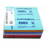 Kuponbøger 10 stk. (ass farver) 2268