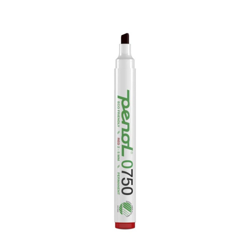 Penol 0750 permanent marker rød 12707502