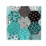 Servietter 3-lags Pk/20 stk. Patchwork