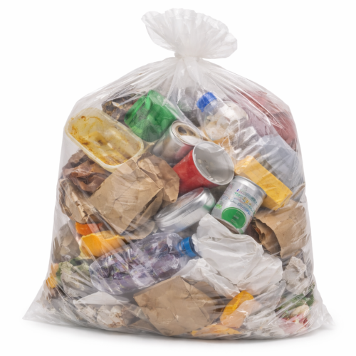 Klar spandepose til lettere affald