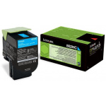 Lasertoner Lexmark 802HC, cyan (3.000 sider)