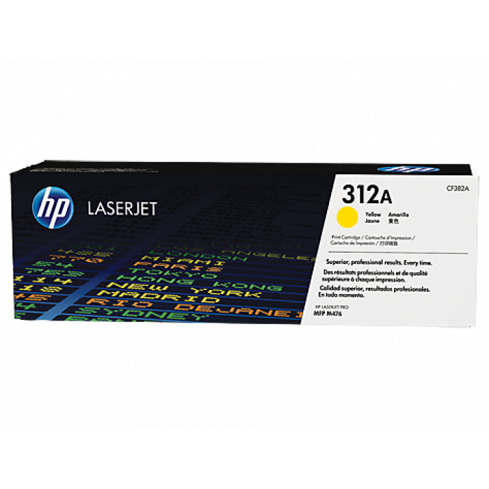 Lasertoner HP CF382A 312A Yellow (2.700 sider) - Image 1