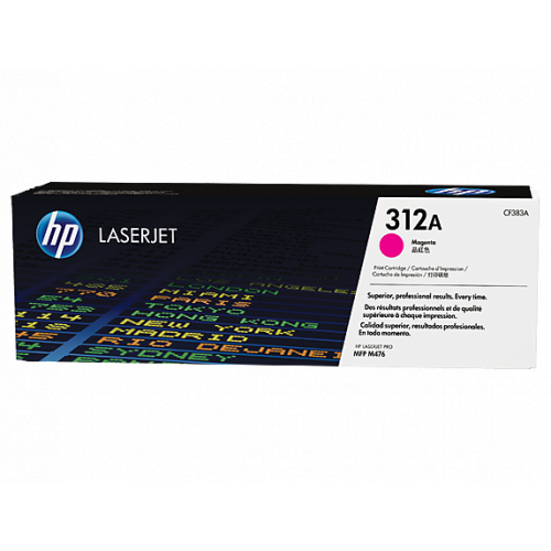 Lasertoner HP CF383A 312A Magenta (2.700 sider)