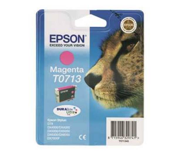 Blækpatron Epson T0713 Magenta Blækpatron Epson T0713 Magenta - Image 1
