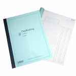 Dublikatbog m/talkolonne, 2x50 bl. 10017