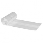 Spandeposer 30 liter klar LDPE affaldsposer 50x65 cm