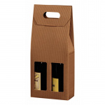 Vinkarton til 2 fl. brun bølge 1462613