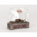 Juleetiket GOD JUL 44x28 mm. (250 stk.)