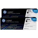 Lasertoner HP CC530AD 304A (2-pak)