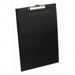 Clipboard A4 m/omslag, sort Bantex 4210