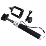 Selfie stang m/bluetooth 3in1
