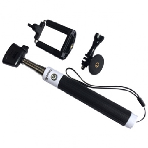Selfie stang m/bluetooth 3in1