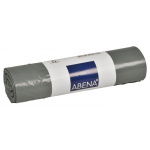 Affaldssække 55x80 cm. Grå, 40 ltr. Super sæk