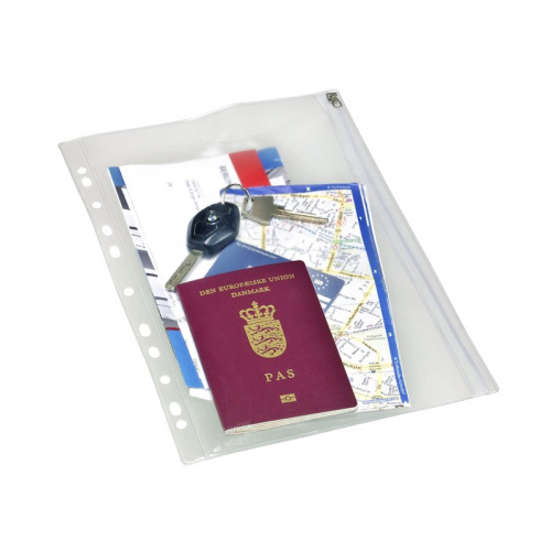 Lynlåslomme A4 0,14 mm. klar, 207108