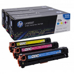 Lasertoner HP CF373AM/125A C,M,Y (3-pak)