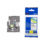 Brother tape Sort/Hvid 18 mm. TZe-241