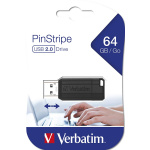 USB Nøgle 64 GB Verbatim 2.0 Sort