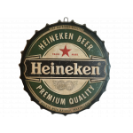 Metal kapsel Heineken Beer (Ø42 cm.)