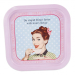 Serveringsbakke "Drink Coffee"