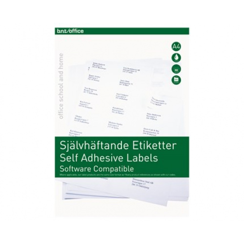 Etiketter BNT 143,5 x 199,6 mm. 275100