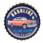 Metal kapsel Gasolin Filling Station  (Ø50 cm.)
