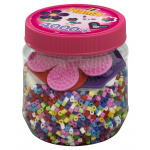 Perler Midi, incl. plader. Bøtte med 4.000 stk.