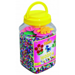 Perler Midi, incl. plader. Bøtte med 16.000 stk.