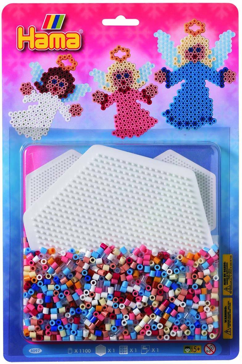Perler Midi “Engle” (1100 stk.) Perler Midi "Engle" (1100 stk.) - Image 1