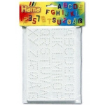 Perleplade Bogstav + talplade Hama nr. 272/273